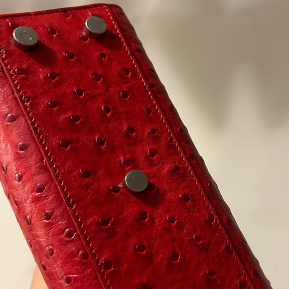 Saint Laurent YSL OSTRICH Sac de jour - Picture 12 of 16